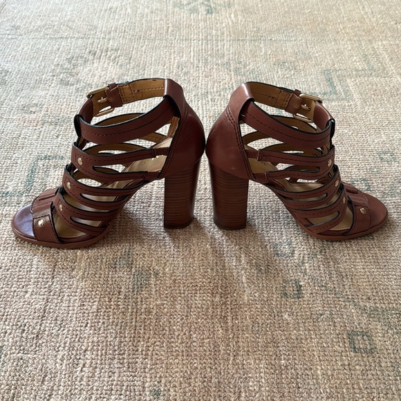 Coach Ginny strappy block heel sandals - Picture 4 of 6